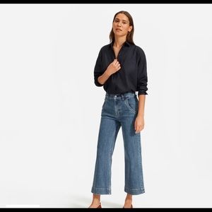 Everlane The Wide-Leg Jean Light Indigo Blue